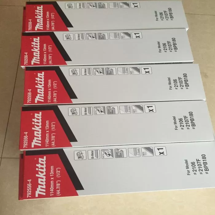 ماكيتا إكسسوارات, شفرات منشار الشريط المحمول 792556-4