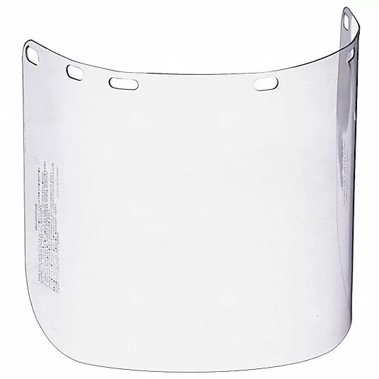 هانويل نورث قناع واقي للوجه, شفاف, من البولي كربونات, 8 بوصة Visor Ht, 15.5 بوصة Visor Wd A8154