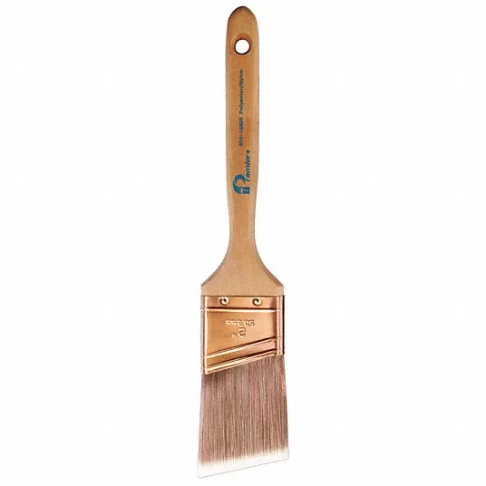 Premier Paint Brush, Brush Style Angle Sash, Brush Size 1-1/2 inch, Bristle Length 2 1/4 inch BM16910