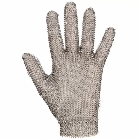 ويزارد قفاز مقاوم للقطع, فضي, قابل للانعكاس, مقاس L 3PVC9 CM030004