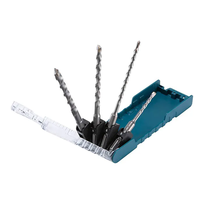 ماكيتا طقم ريش حفر الخرسانة، 4 قطع، مقاس 5 ~ 10 مم، SDS-Plus D-74136