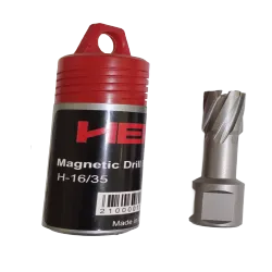 هيرو لقمة مثقاب مغناطيسي 16 × 50 مم بعمق قطع TCT لحفر الفولاذ بعمق أكبر H-16/50