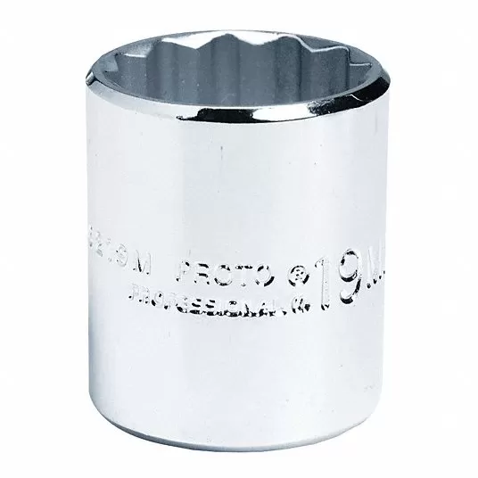 بروتو لقمة, 3/8 ", حجم القاعدة 1", 12 نقطة 1AK17 J5232