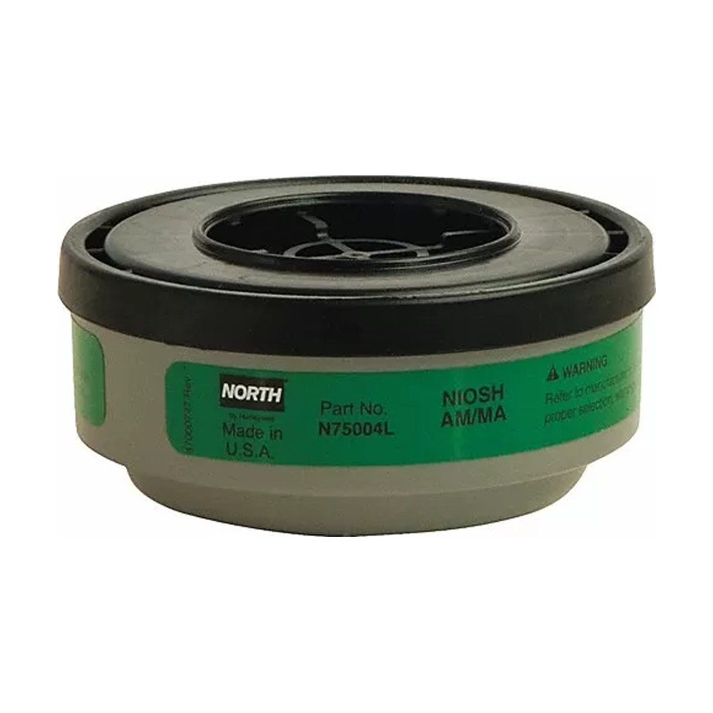 هانويل نورث هانيويل نورث, خرطوشة,تصنيف NIOSH الأمونيا (AM), ميثيلامين (MA), لون أخضر N75004L