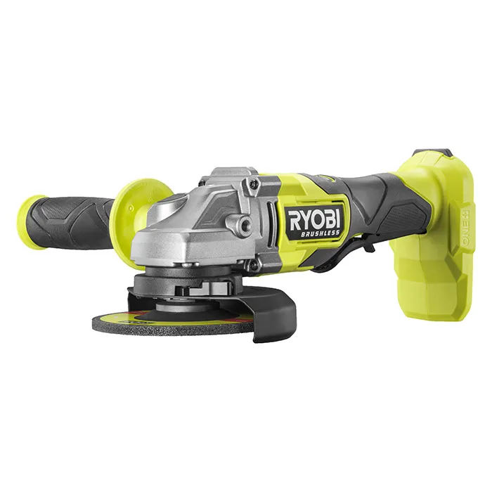 Ryobi Cordless Angle Grinder Machine 125mm (5 inch), 18V, 9200rpm, 2.6kg RAG18BL-0