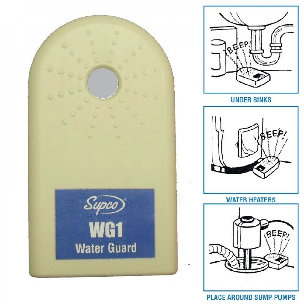 Supco WG1 Water Guard Water Leak Alarm WG1 #00034A   مراقب تهريب الماء  جرس انذار