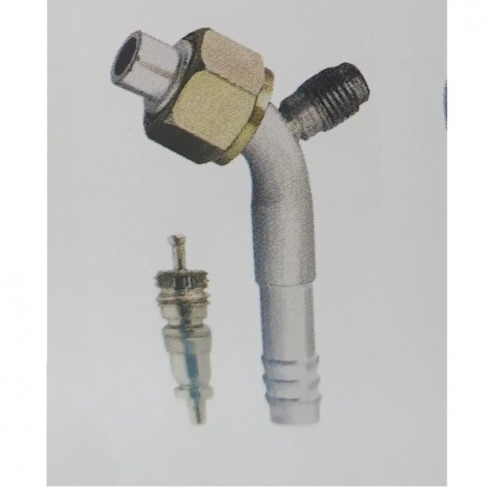 #10581W كوع 45 درجه او رنج مع بلف / CONNECTOR 1/2" X45 D F-O-RING