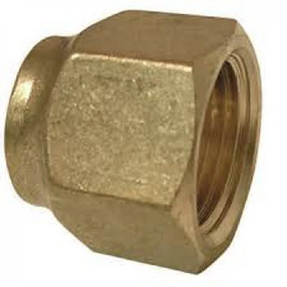 #02201W صامولة 3/4 بوصة فلير / FLARE NUT 3/4" BRASS SN2-12