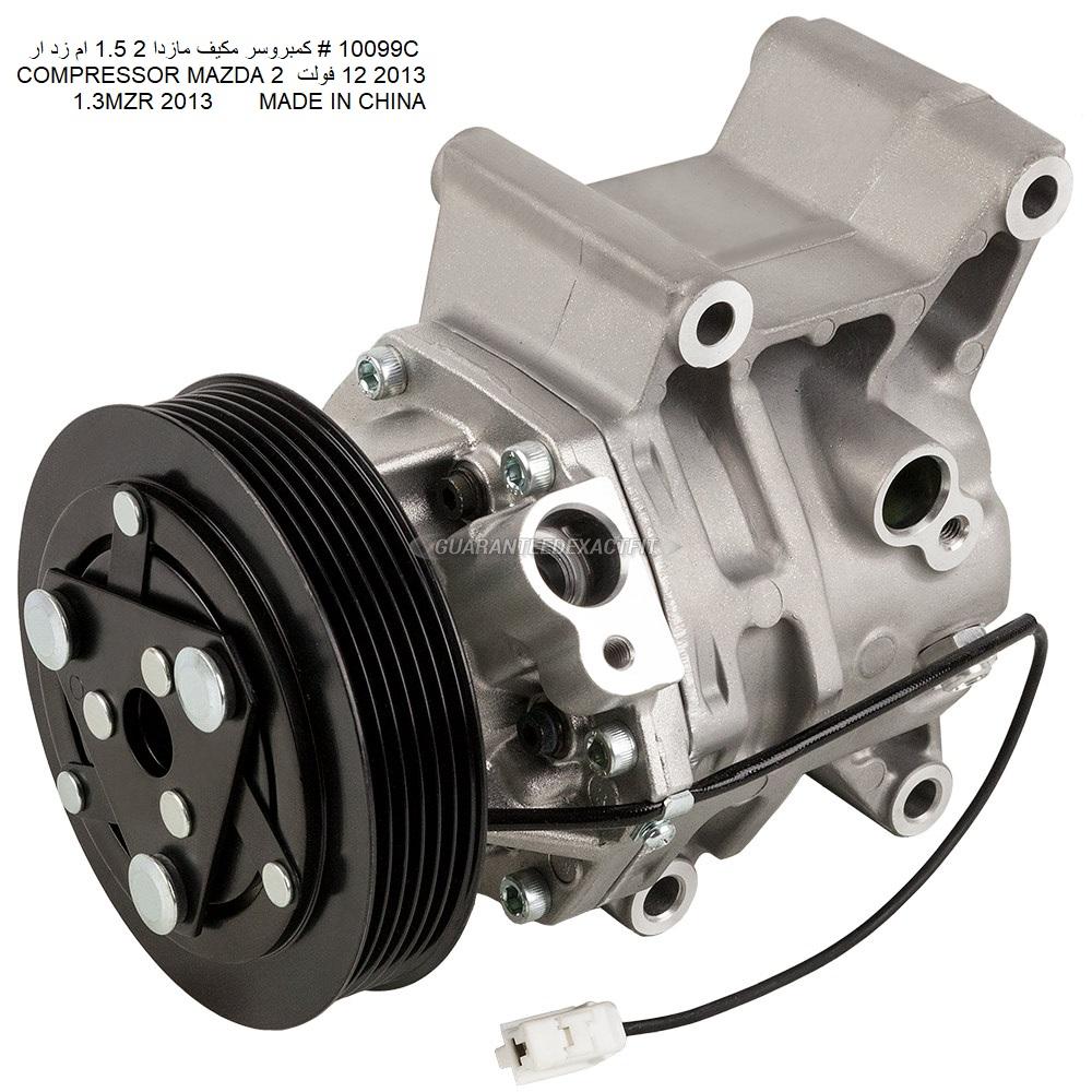 #10099C كمبروسر مكيف مازدا 2 1.5 ام زد ار 2013 12 فولت COMPRESSOR MAZDA 2 1.3MZR 2013