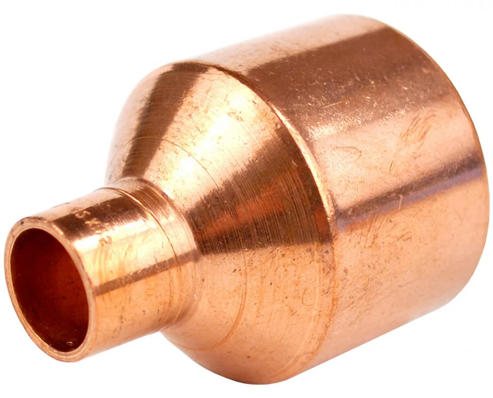 #02310A COPPER REDUCER 2 1/8 X 7/8 INCH SOLDER