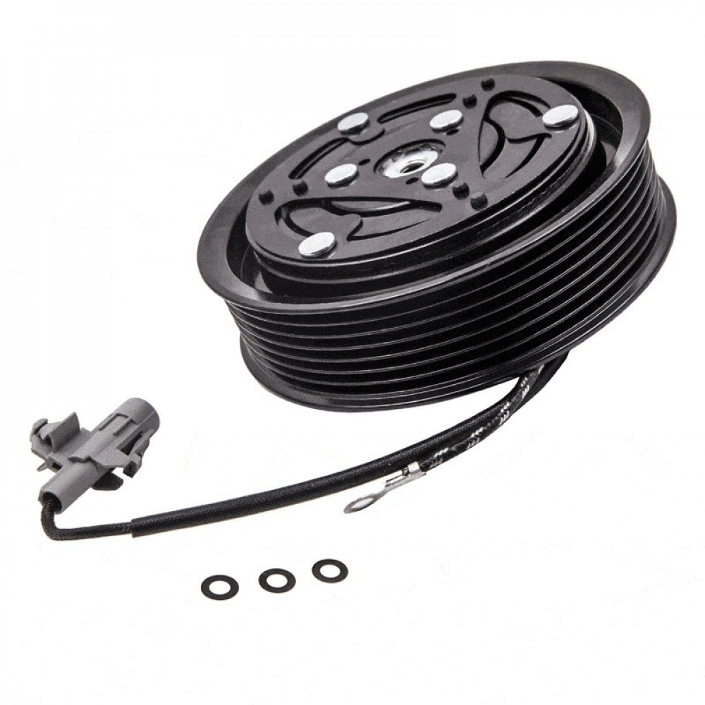 #13159C كلتش كمبروسر هايلكس وانوفا 2014 وما فوق 12 فولت 7 خط مشرشر صيني / CLUTCH ASSEMBLY TOYOTA HILUX INOVA KIJANG 2014 UP 12V 7PK AB-7094