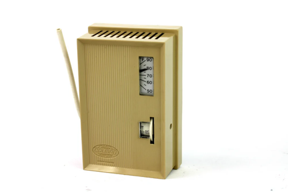 #00353A ثرمستات حار بارد / THERMOSTAT BARBER COLMAN TC-1101SPDT HEATING/COOLING 24V120V220V