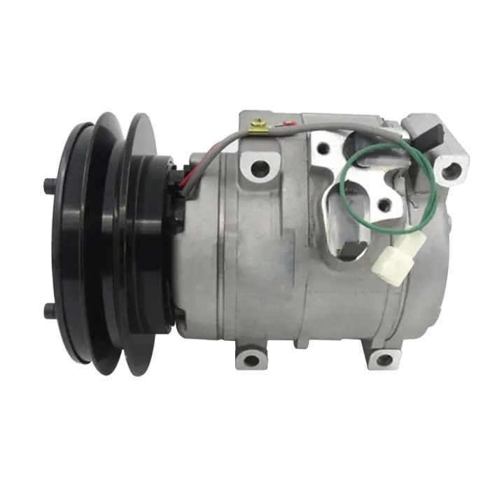 12685JJ# كمبروسر مكيف كوماتسو وكتربيلر حفار   24V 10S15C B1 W-PULLEY COMPRESSOR KOMATSU