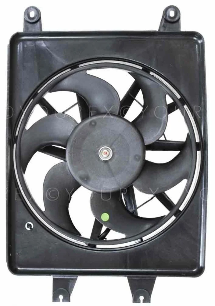 #10562K  مروحة تبريد لديتر هيونداي / RADIATOR COOLING FAN HYUNDAI SONATA 94-98 12V