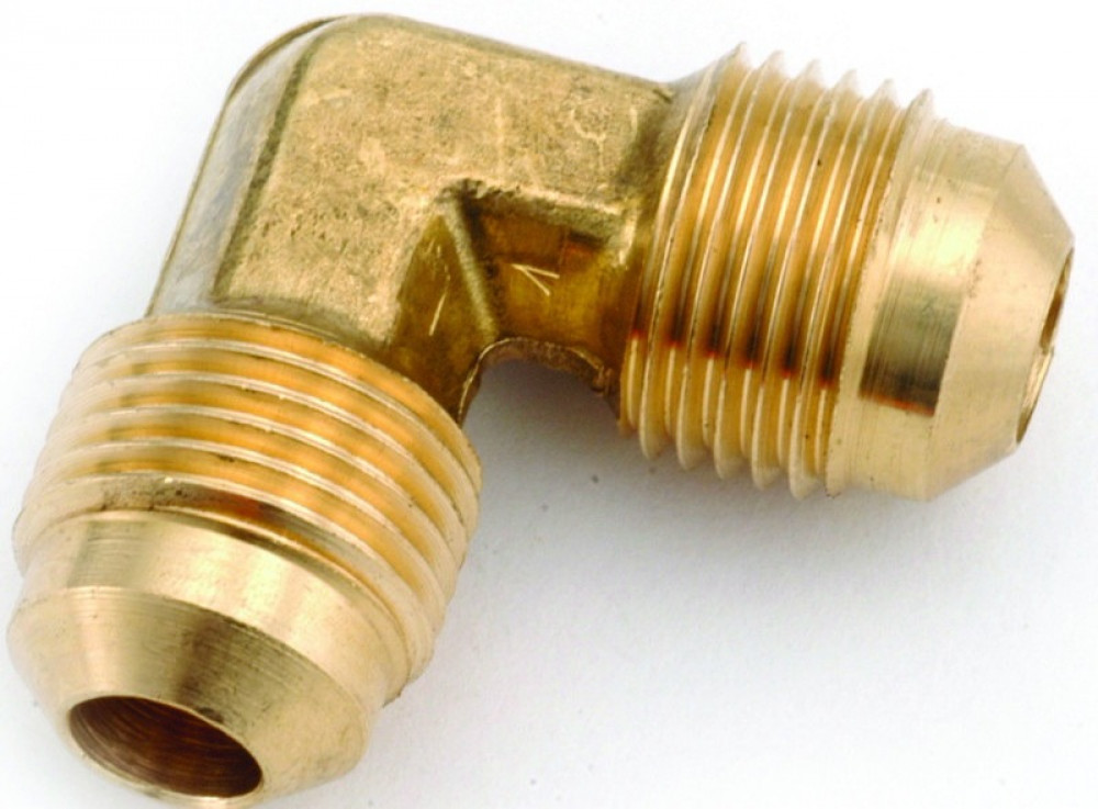 #06233Aكوع 5/8 فلير 90 درجه  BRASS ELBOW 5/8 X 5/8 INCH 90 DEGREE FLARE
