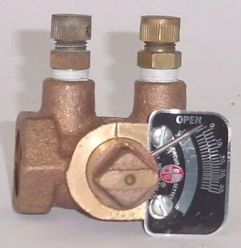 00368A# بيل اند جوسيت بيلر سيتر / Bell & Gossett 1" Circuit Setter Valve balancer CB-1" FROM 0 TO 50 G91799