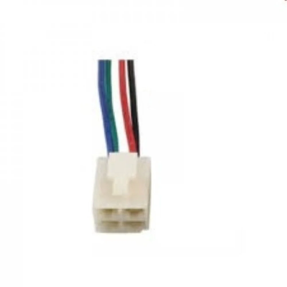 11890C# فيشة اسلاك 4 خط صيني / SOCKET  PLUG 4  FEMALE TERMINAL WITH WIRE