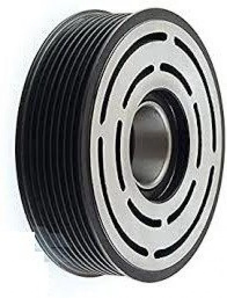 11615M# مكرة كمبروسر سكانيا 8 خط 709  / COMPRESSOR PULLEY SANDEN SD-709 SD7H15 8PK USE FOR SCANIA