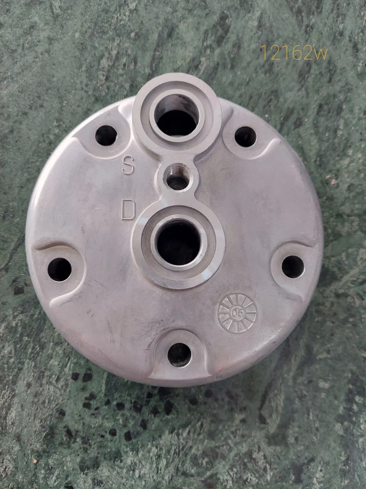 12162W# غطاء كمبروسر خلفي ساندن اس دي 508 l CYLINDER HEAD COMPRESSOR  SANDEN SD-508 HORIZONTAL PAD