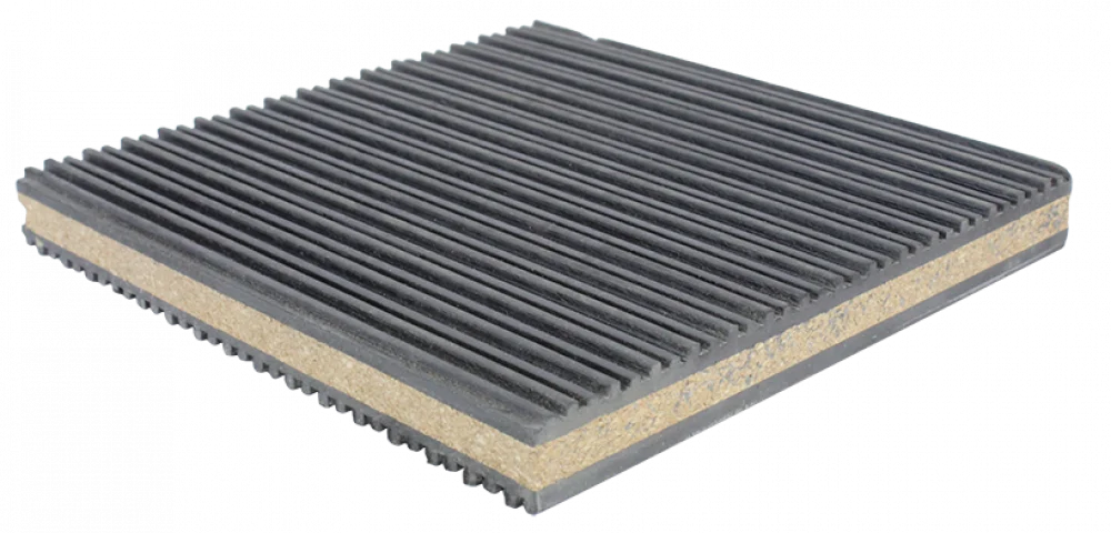 #02450 لوح مانع اهتزاز امريكي / ANTI VIBRATION PAD CORK PAD 18X18X3/4 THICK