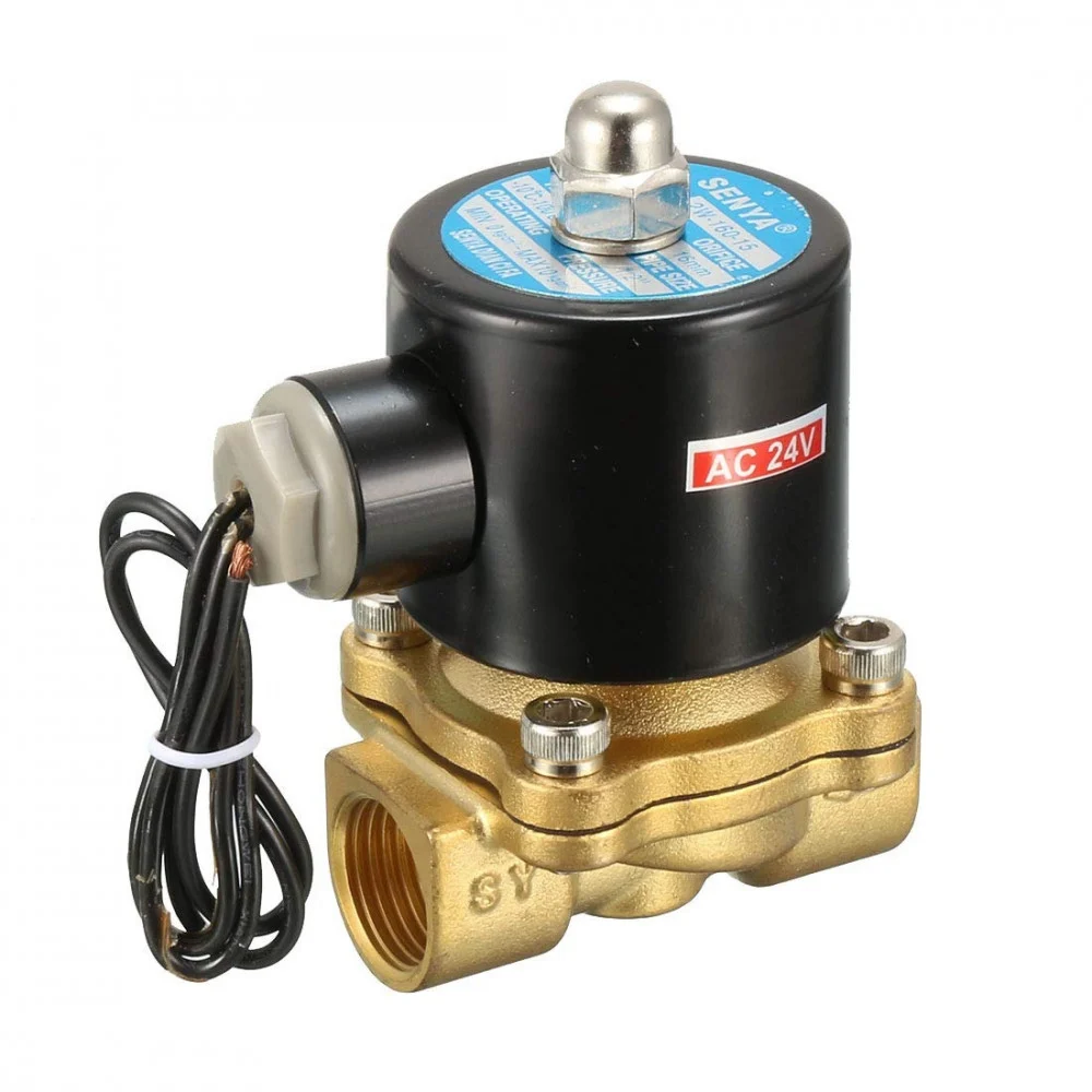 #06293C سولونويد فالف L SOLENOID VALVE 1/2 INCH WATER OIL GAS 24V W-160-15