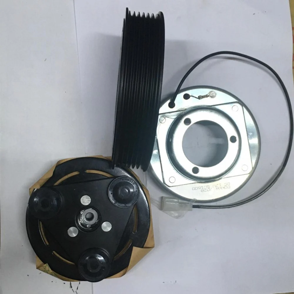 12762C# كلتش كمبروسر مازدا 3 و6 / CLUTCH ASSEMBLY MAZDA 3 AND 6 12V  MULTI GROOVE