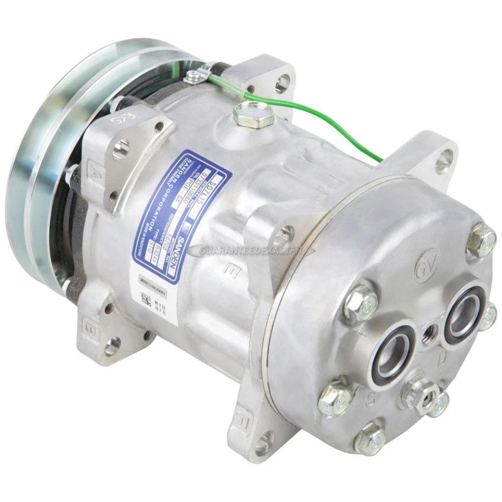#10752A كمبروسر ساندن 24 فولت ربط خلفي  COMPRESSOR SANDE SD7H15-4435 24V A-2 HEAVY DUTY BACK CONNECTION HORIZENTAL USA