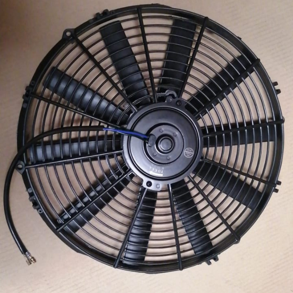 #10029C مروحة اضافية 14 بوصه 12 فولت / UNIVERSAL FAN EXTRA 14" X10B 12V  80 WATTS