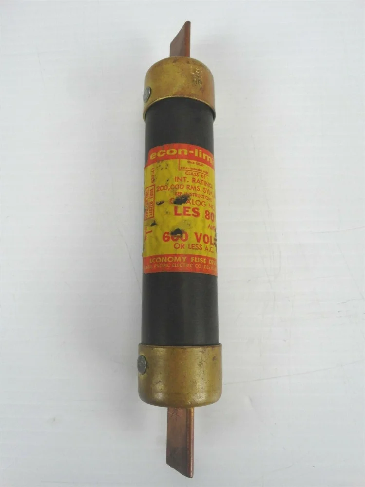 #01351A فيوز كهرباء 80 امبير 600 فولت  ELECTRICAL FUSE LES 80 AMPS 600V