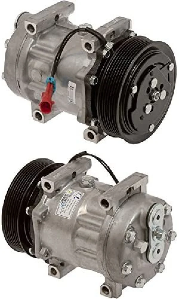 #12806A  كمبوسر مكيف ناقلة داف 12 فولت / COMPRESSOR DAF TRUCK SD7H15-4332 12V  7 PK  DM