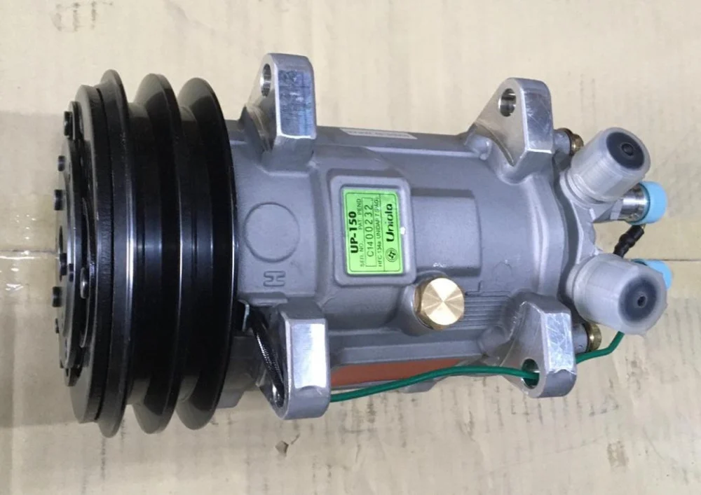 13114J# كمبروسر مكيف يونكلا يو بي 150 / COMPRESSOR UNICLA UP-150 8PK 24V UO3 V-O-R EAR MOUNT