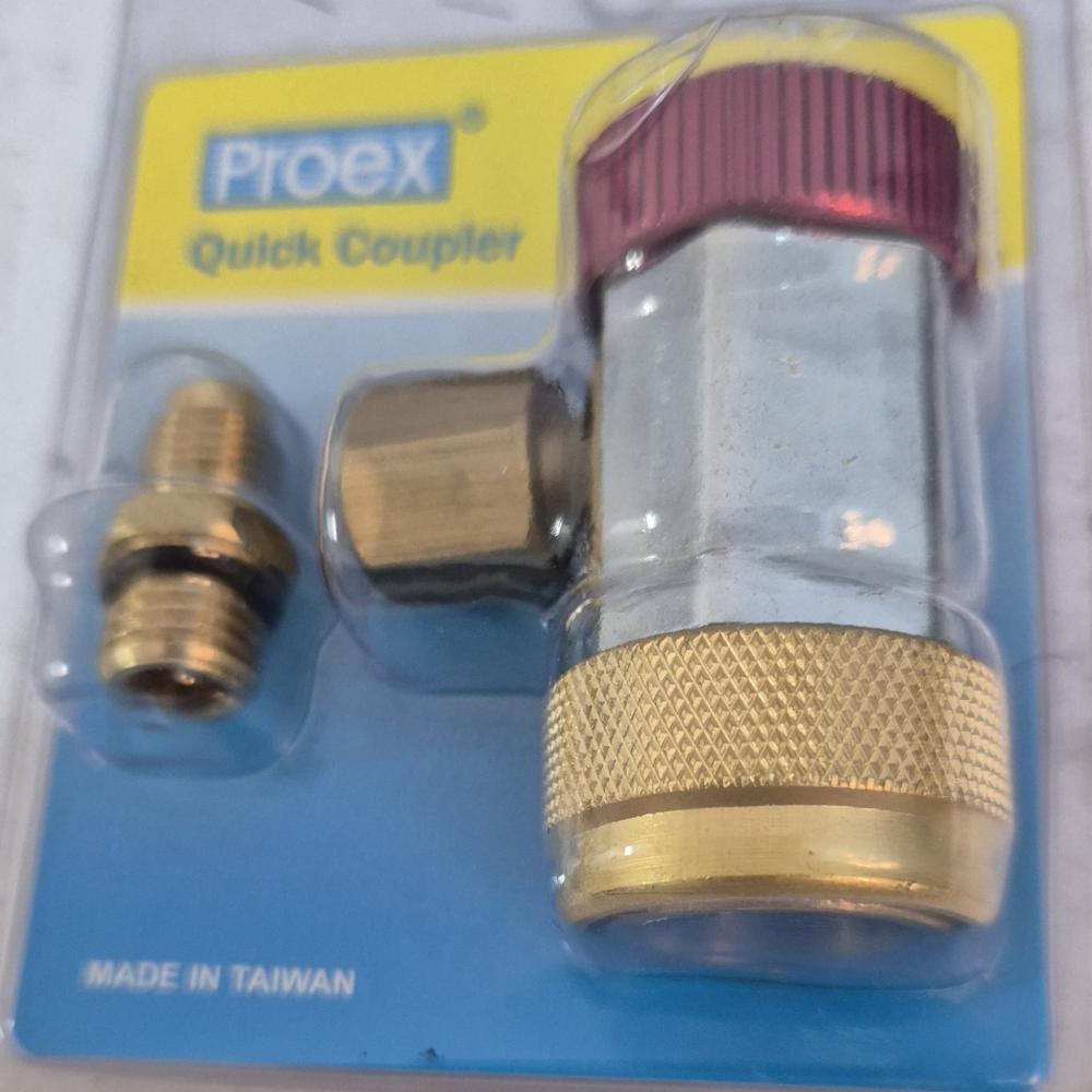 12140WW# بلف تعبئة فريون 1234 الظغط العالي / QUICK COUPLING R-1234YF HI SIDE COUPLER