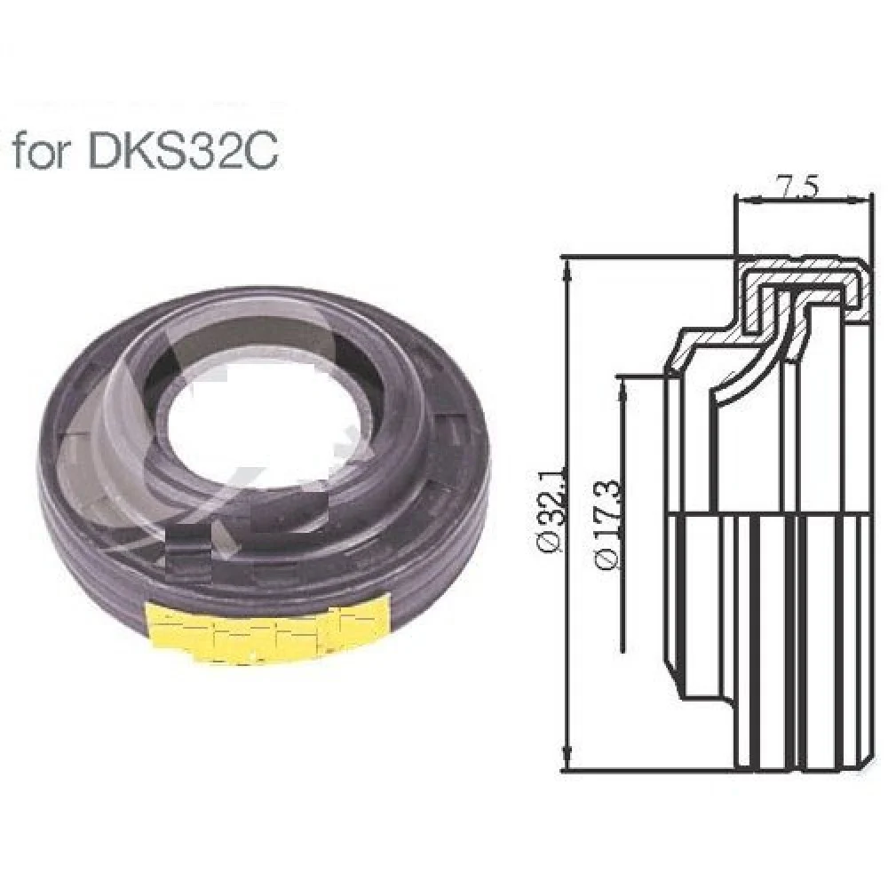 11919W# صفة كمبروسر شيفيليان دي ي اس 32 / COMPRESSOR SHAFT SEAL DKS-32C