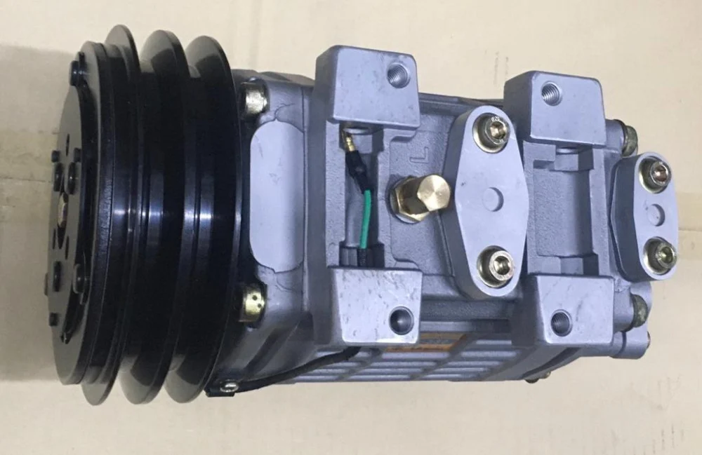 #13102J كمبروسر مكيف يونيكلا يو اكس 330 /COMPRESSOR UNICLA UX-330 24V DM 168mm PULLEY W-FITTING