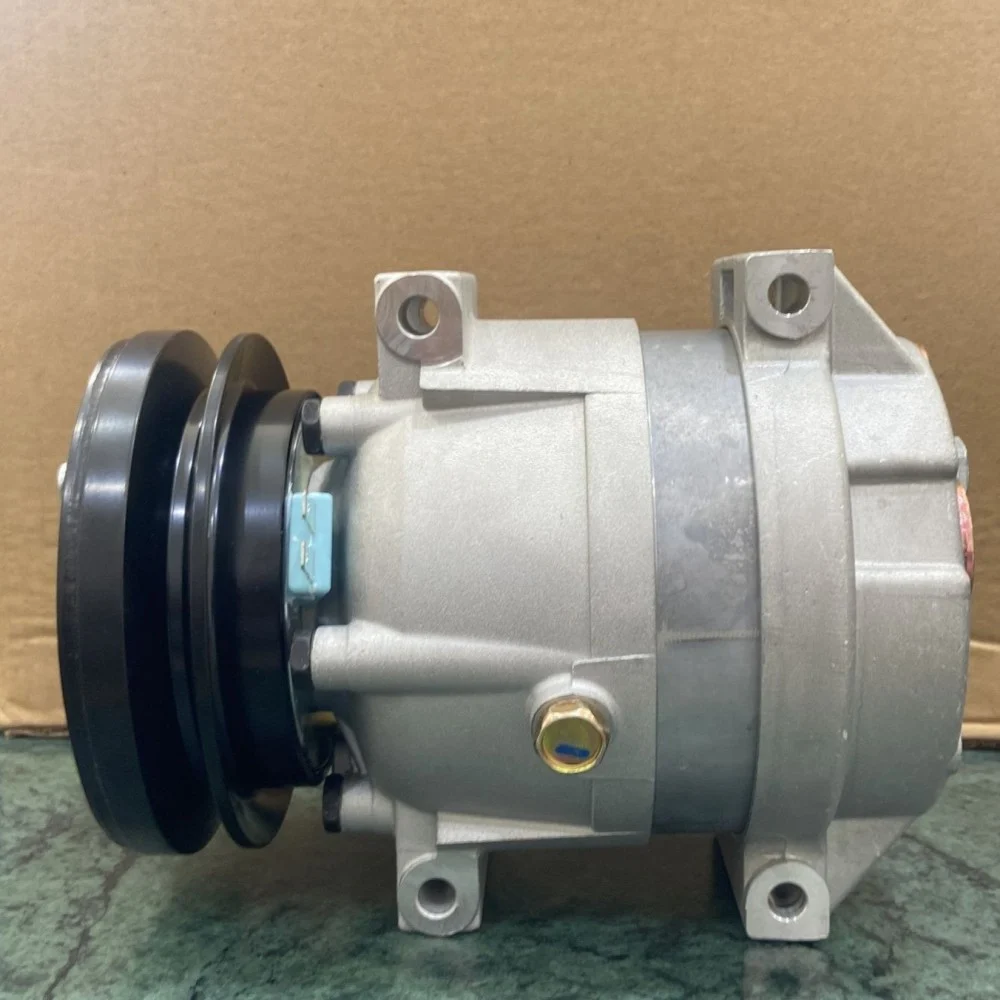 #12948C كمبروسر بوكلاين في 5 24 فولت سير واحد COMPRESSOR POCLAIN NORMAL A-BELT V5 24V HEAVY DUTY