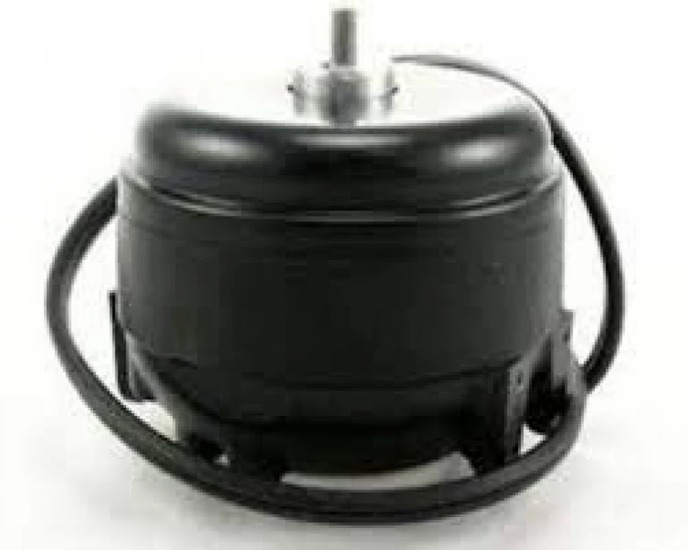 #06937C ماطور ثلاجة كوندنسر اسود 9 وات 230 فولت FAN MOTOR CONDENSER BLACK 9 WATTS 230 CW RPM1550