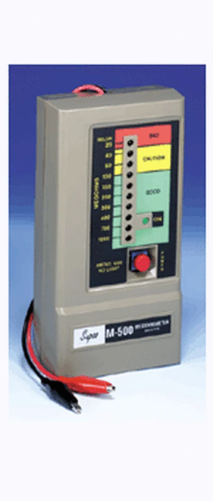 #00063A جهاز فحص ميجومتر للاكترونيات / SUPCO M500 LED MEGOHMMETER ELECTRONIC TESTER