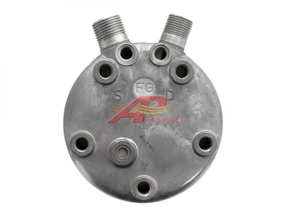 #11155C غطاء كمبروسر خلفي / CYLINDER HEAD SANDEN SD-508-SD5S14 O-RING