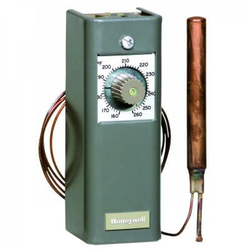 04137A# ثرمستات كونترول هني ويل / TEMPRETURE CONTROL HONEYWELL T991A1277 DEGREE 55-175F' 24 COPPER CAPILLARY