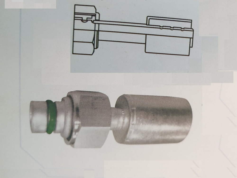 #10793C  توصيله مع ربل داخلي وجلبه / CONNECTOR SEAL LOCK 3/8" F-MALE