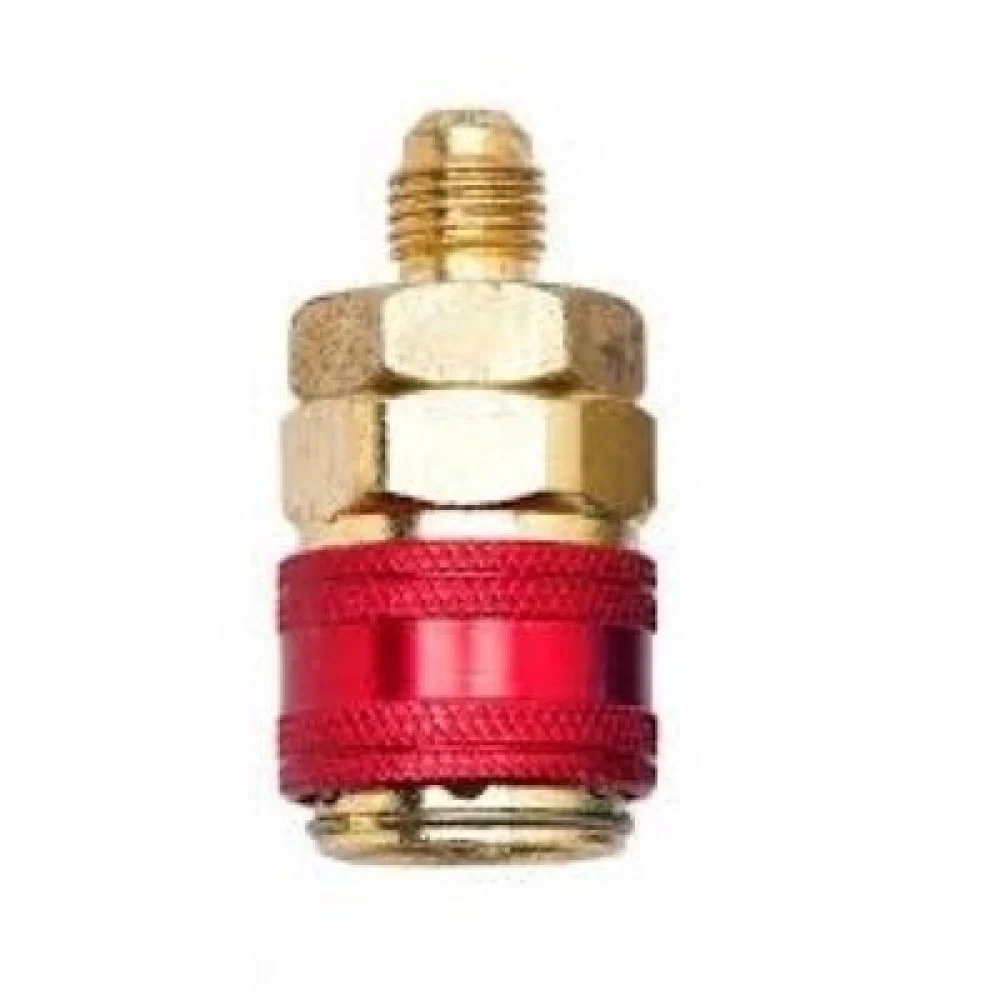 #00001C كوبلنج تعبئة فريون سيارة يني / QC-L  R-134A QUICK COUPLER L-SIDE