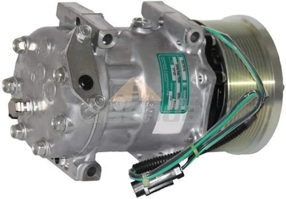 #13168J كمبروسر مكيف كاتربيلر l COMPRESSOR CATERPILLAR 320D2 329D2 320EL 12PK 24V