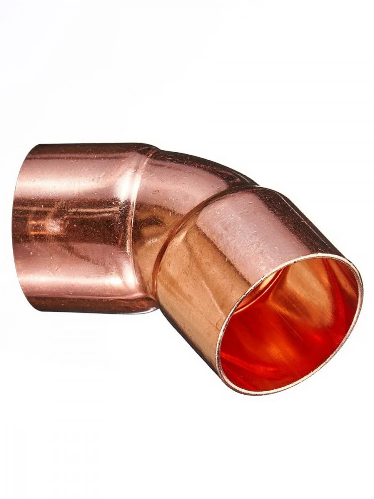 #06370A كوع نحاس 45 درجه /COPPER ELBOW 1 3/8 INCH 45 DEGREE EQUAL