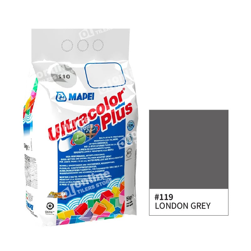 Mapei Italian anti-bacterial grout 5 kg No. 119