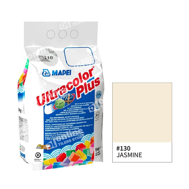 Mapei Italian anti-bacterial grout No. 130 sugary