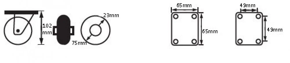 كفر اثاث لون رمادي 75 ملي
