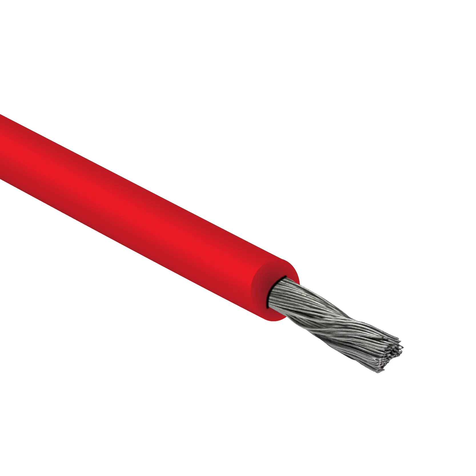 بحرة - سلك 1X6 مم - نحاس Solar Cable Low Voltage - LS0H - لون أحمر - المواصفات البريطانية
