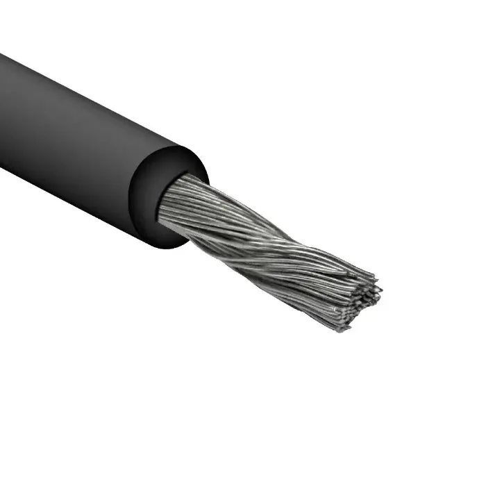 بحرة - سلك 1X6 مم - نحاس Solar Cable Low Voltage - LS0H - لون أسود - المواصفات البريطانية