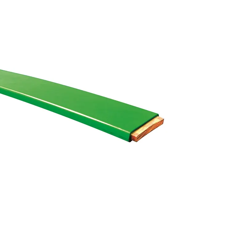 بحرة - شريط نحاسي معزول - مقاس 25x3 ll - أخضر - IEC 62561- BSEN 50164