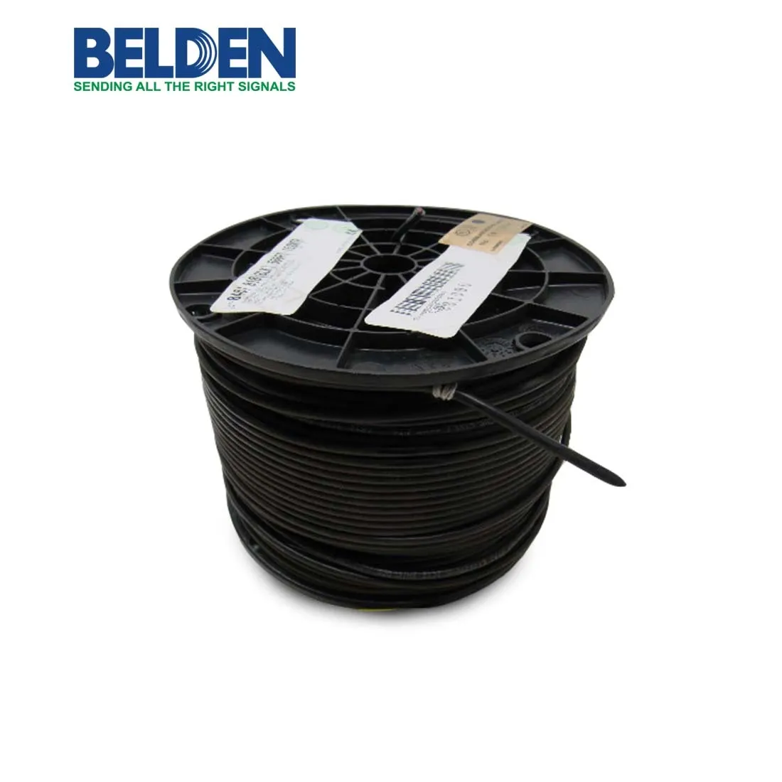 بلدن - كيبل تحكم صناعي - 4 خط - مقاس 16AWG - لون أسود - 305 متر/اللفة - CU/PVC/NYL/FS/PV